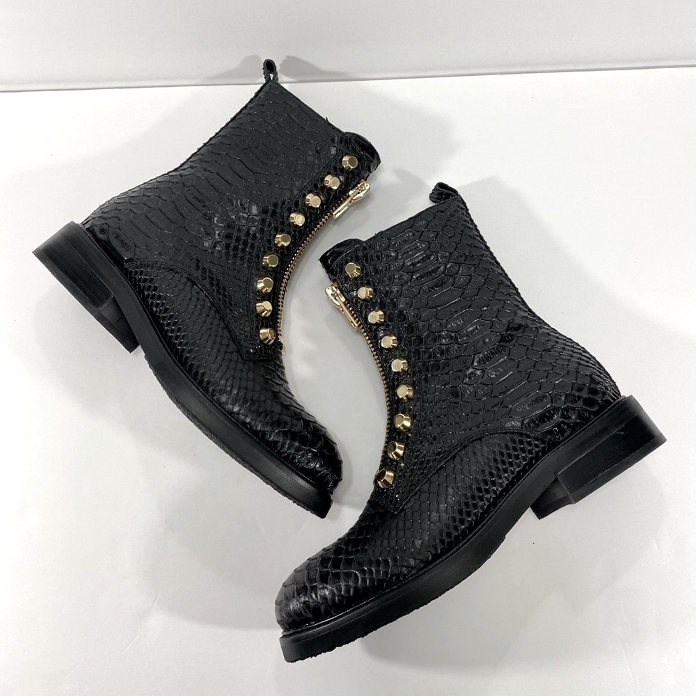 New Jeffrey Campbell Tonette Studded Zip Boot - Picture 11 of 15